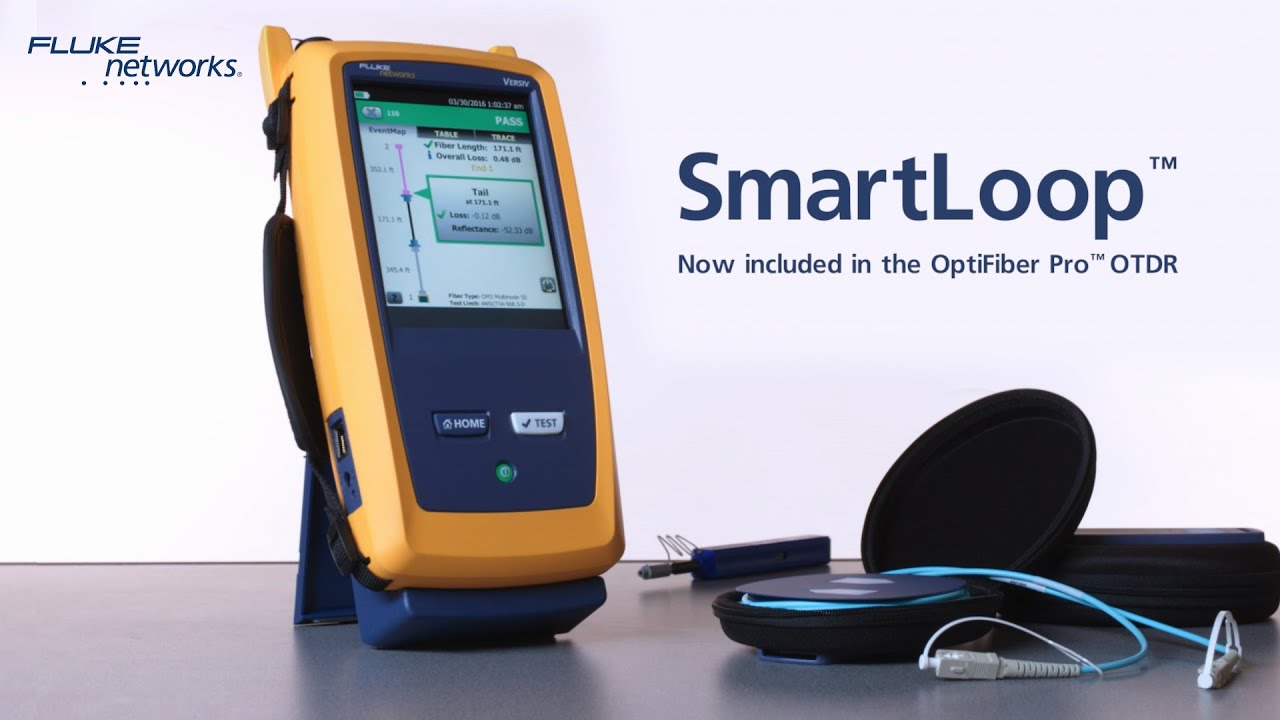 OptiFiber&reg; Pro OTDR Fiber Optic Tester with SmartLoop&trade; Bi-Directional Averaging