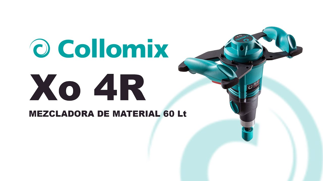 Mezcladora de material Collomix Xo 4R 60Lt1