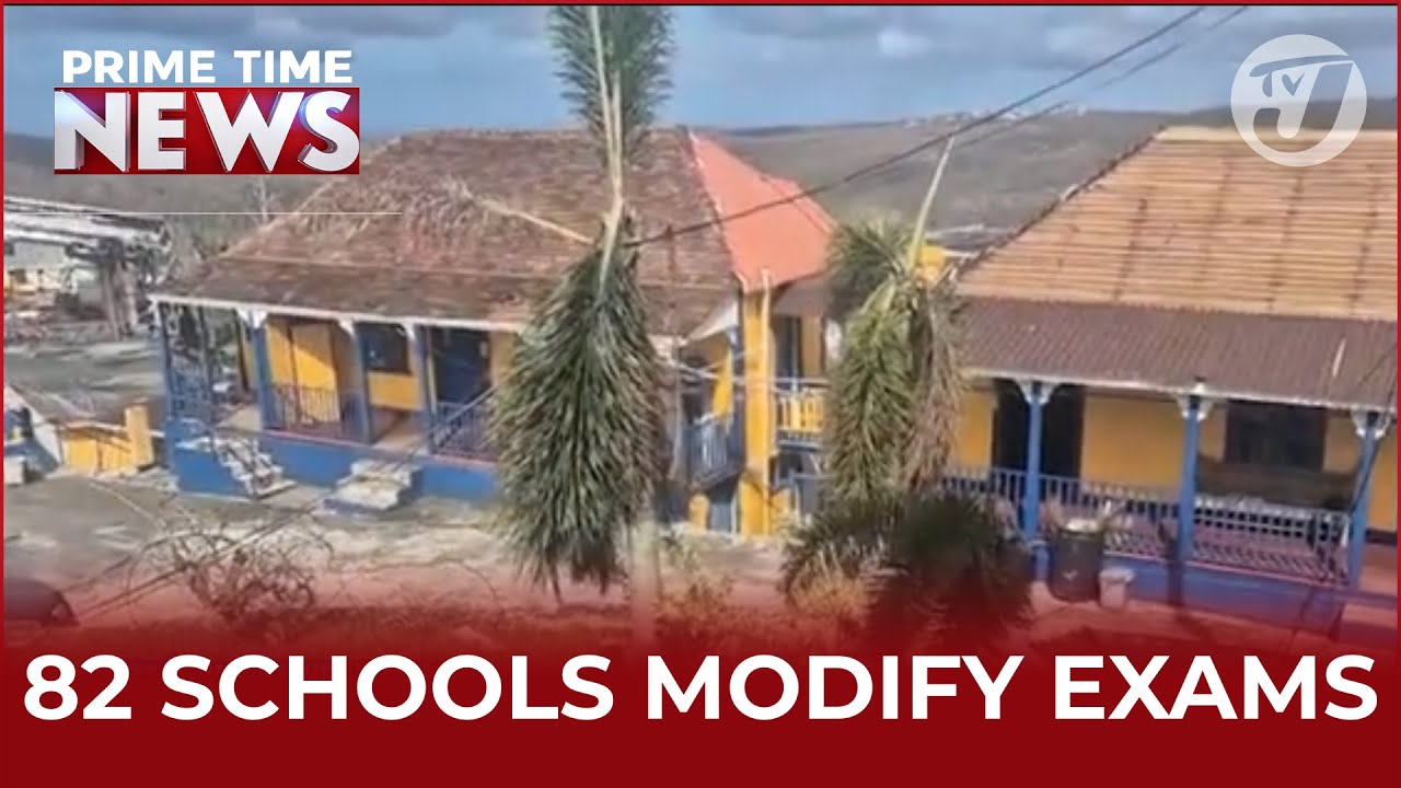 Education Ministry: 82 Schools Opt For Modified CXC Exams For May/June Sitting | TVJ News