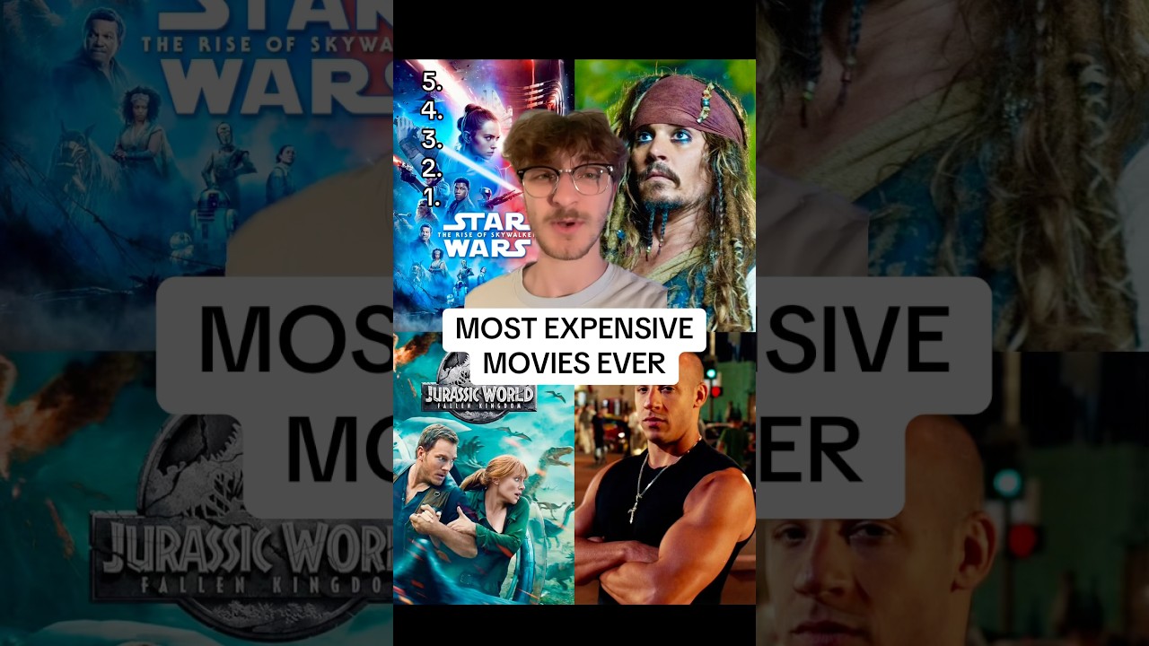 MOST EXPENSIVE MOVIES OF ALL TIME‼️❄️ #movies