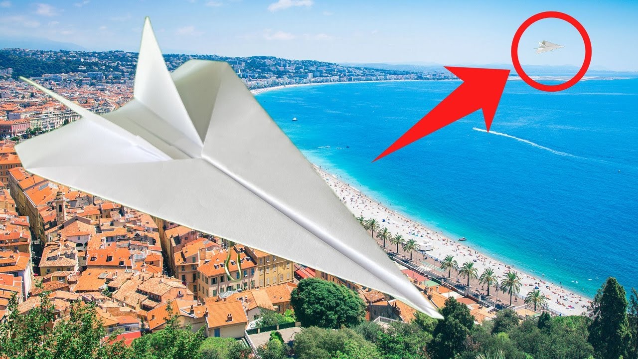 Comment faire un Avion en Papier qui vole loin et longtemps comme un chasseur à réaction