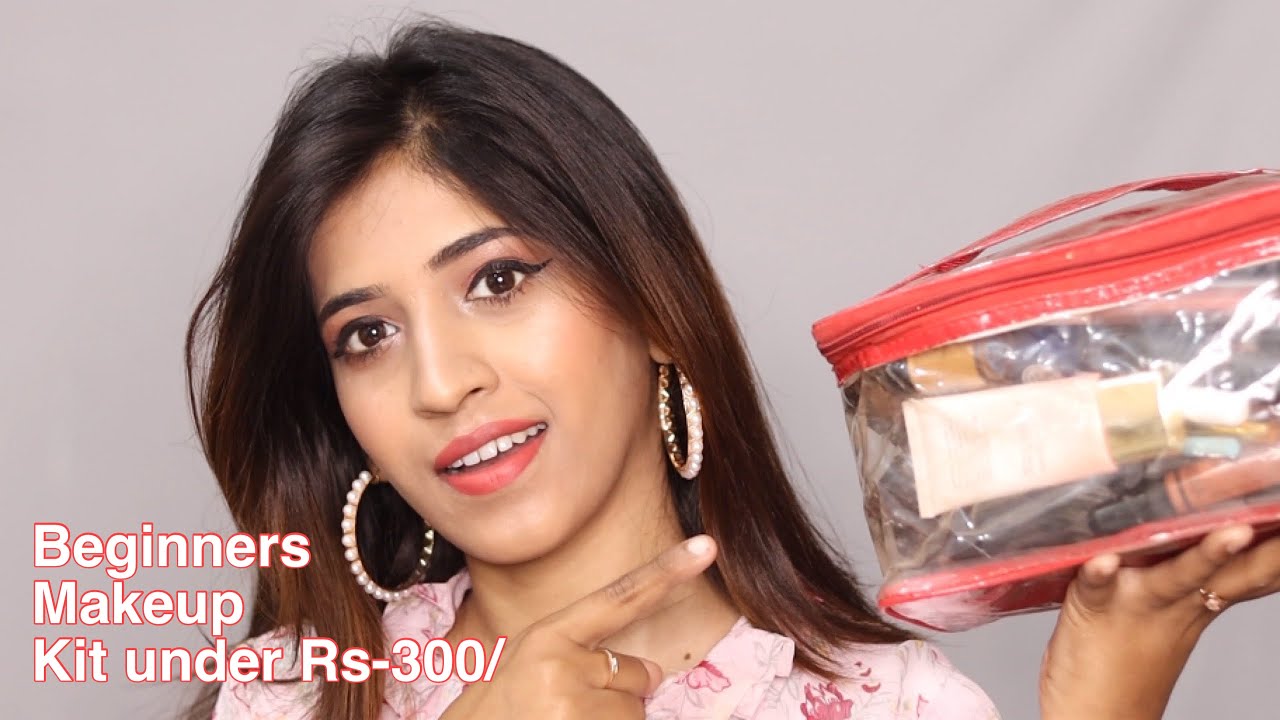 Beginners makeup kit under Rs-300/ (proper guide for beginners) | Shruti makeover