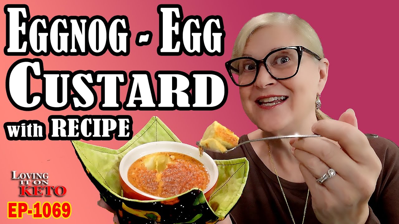 EGGNOG - EGG CUSTARD with RECIPE