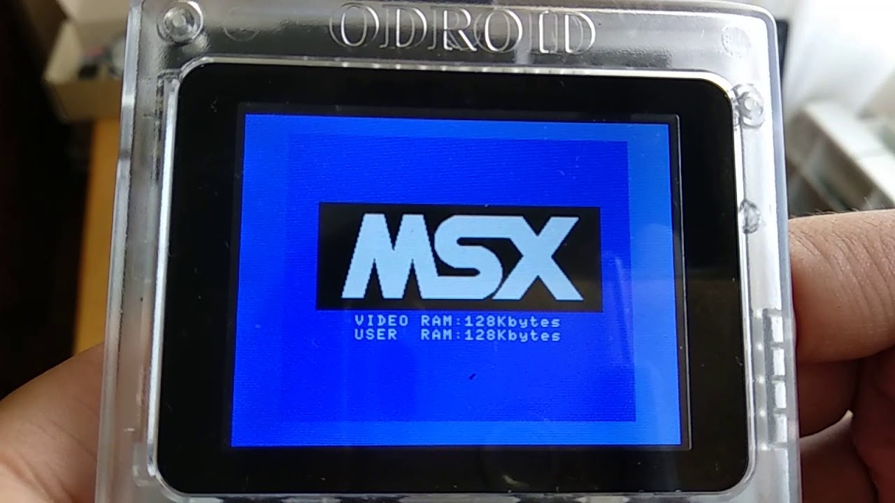 Como instalar el emulador MSX en OdroidGo