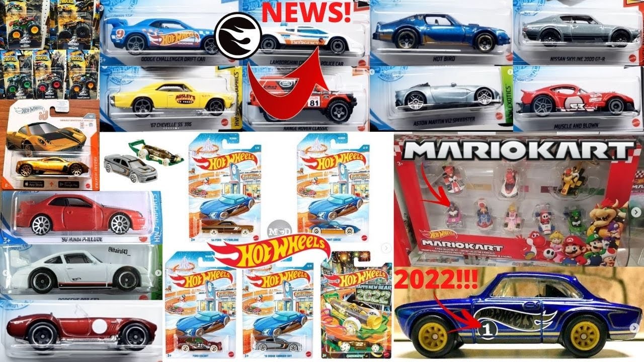Hot Wheels 2021 Q Case Highlights, New Mario Kart Set, 2022 Mail In Alfa Romeo,.. Hot Wheels News!!!