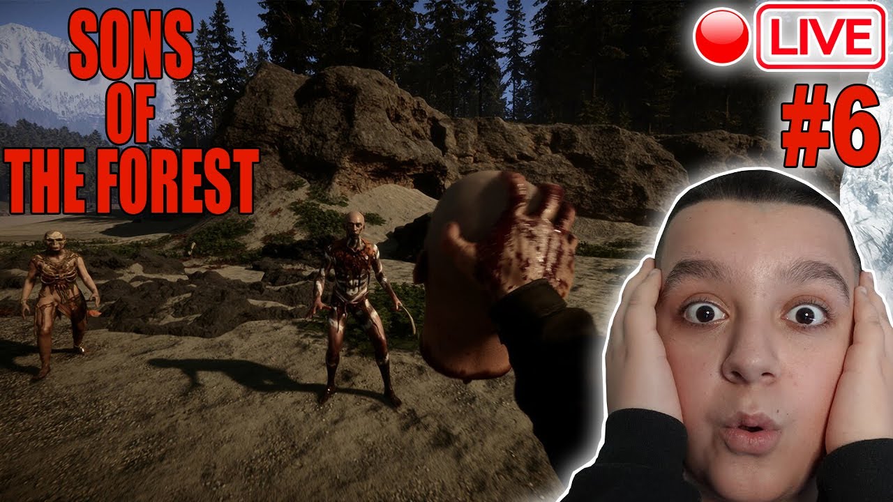 🔴 UPDATE I RI & Shtepia u ndertu tani eshte rradha e rrezikut per VDEKJE - Sons of the Forest #6