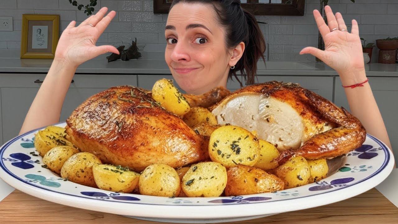 Masterclass del Pollo al Horno: hasta la pechuga queda húmeda