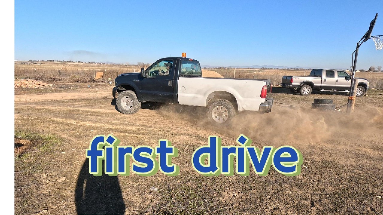 2005 f250 6.0 powerstroke first drive