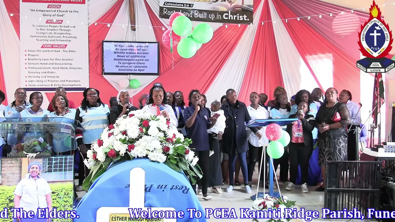 Esther Wangui Funera Service