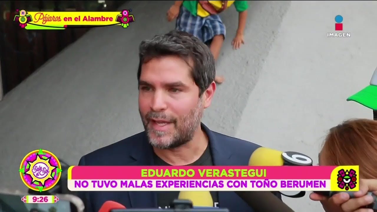 Eduardo Verastegui rompe el silencio sobre Toño Berumen | Sale el Sol