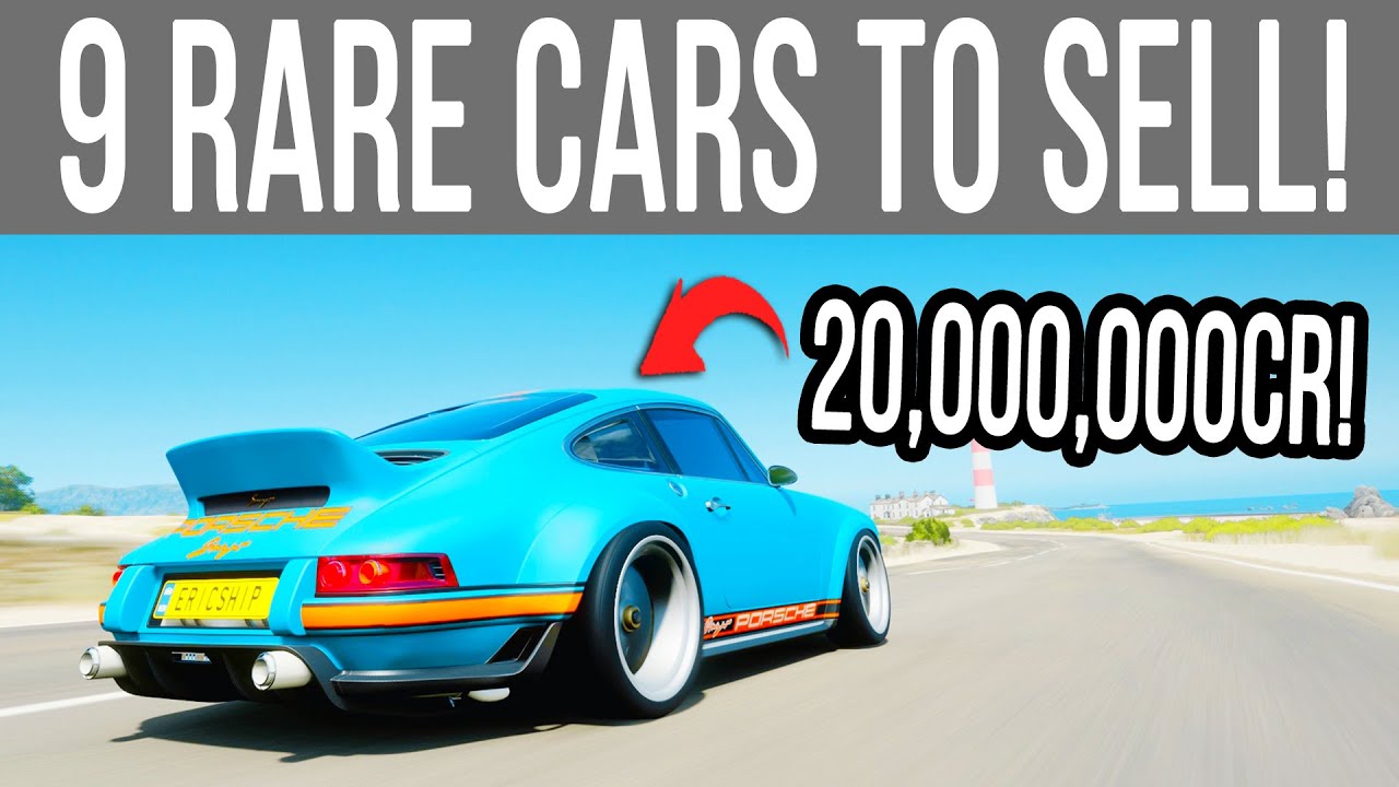 Forza Horizon 4 - 9 RARE Cars You Can SELL For Millions of Credits!