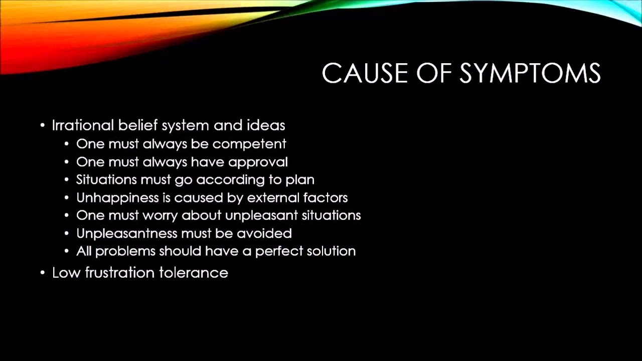 Theories of Counseling - Rational Emotive Behavior Therapy