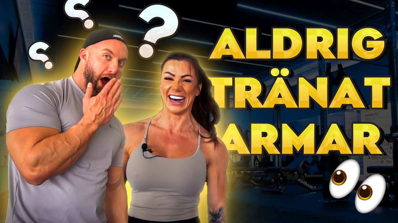 ARMPASS PÅ VÄRLDENS BÄSTA GYM MED MAJA!! 