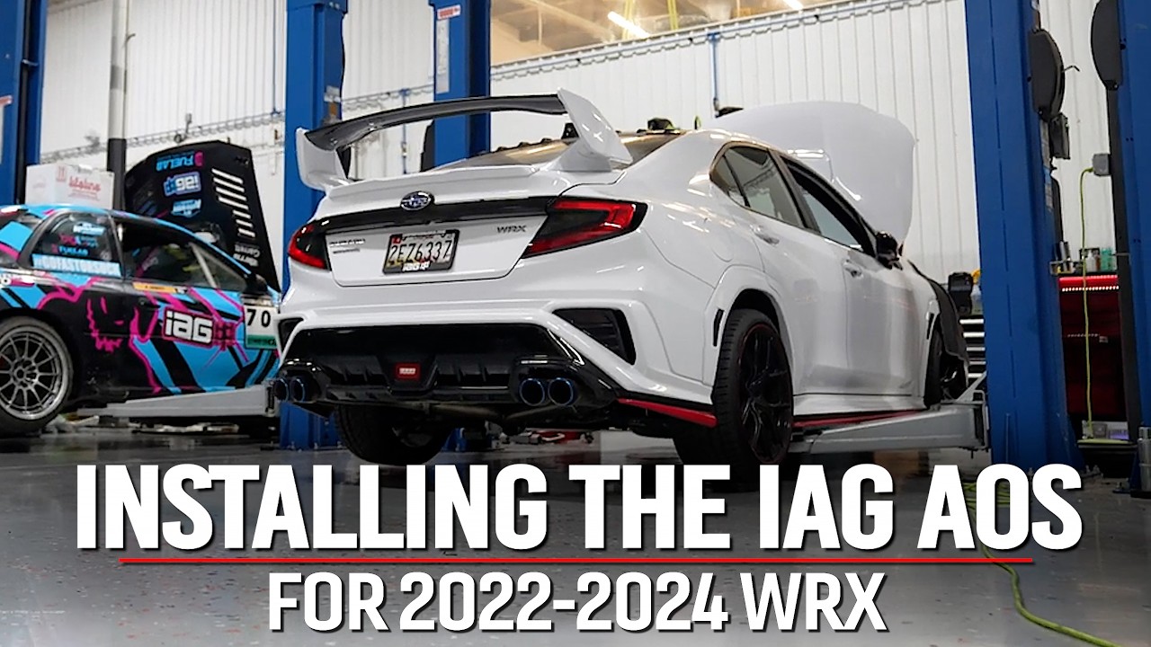 IAG AOS Install 2022-2024 Subaru WRX