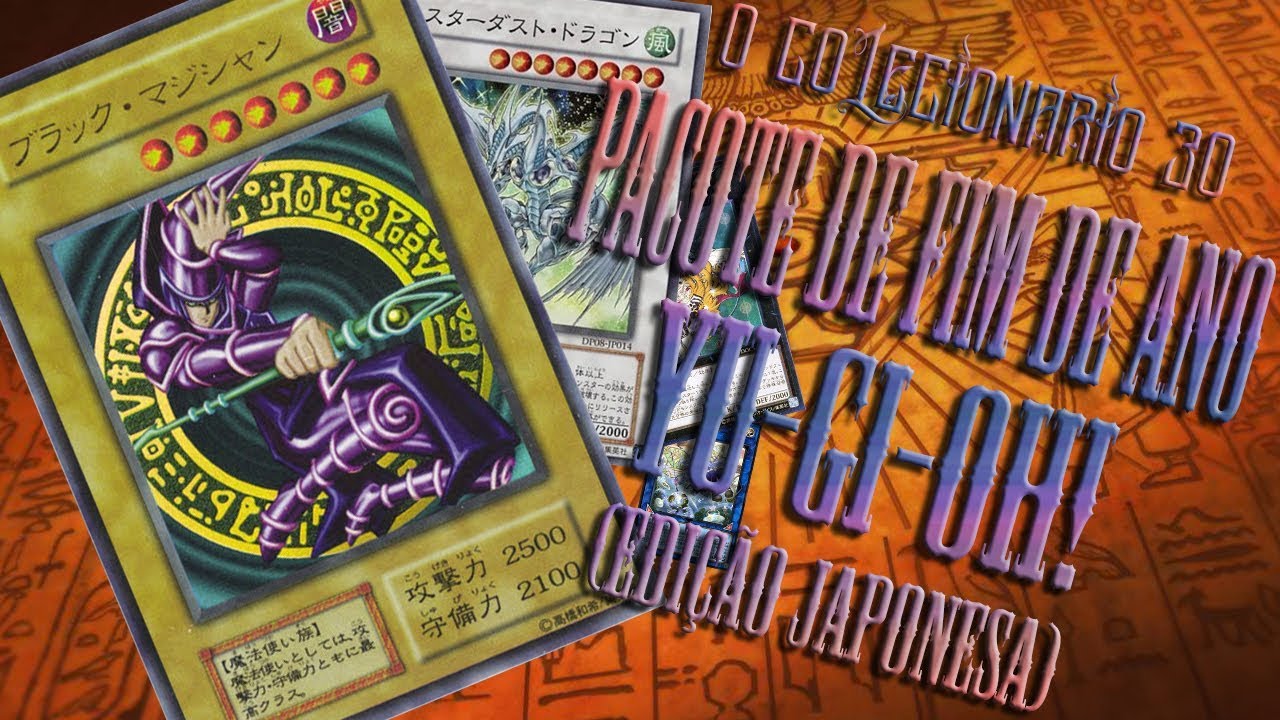 Konami YU-GI-OH! PACOTE DE FIM DE ANO (Edição japonesa) Unboxing BR - O Colecionário 030 (Parte 1)