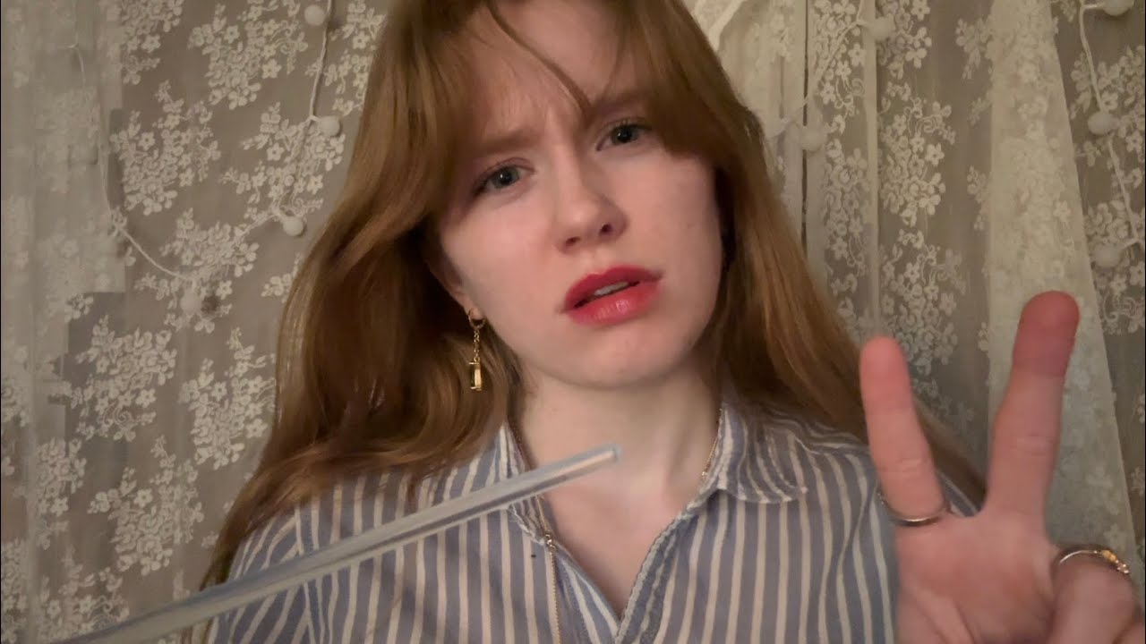 ASMR follow my instructions, but you cant hear me (Inaudible Whispering)