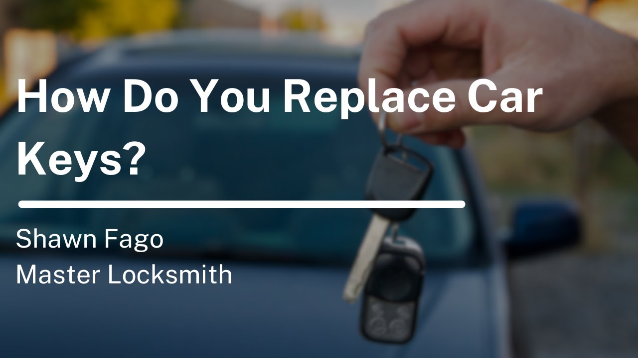How Do You Replace Car Keys?