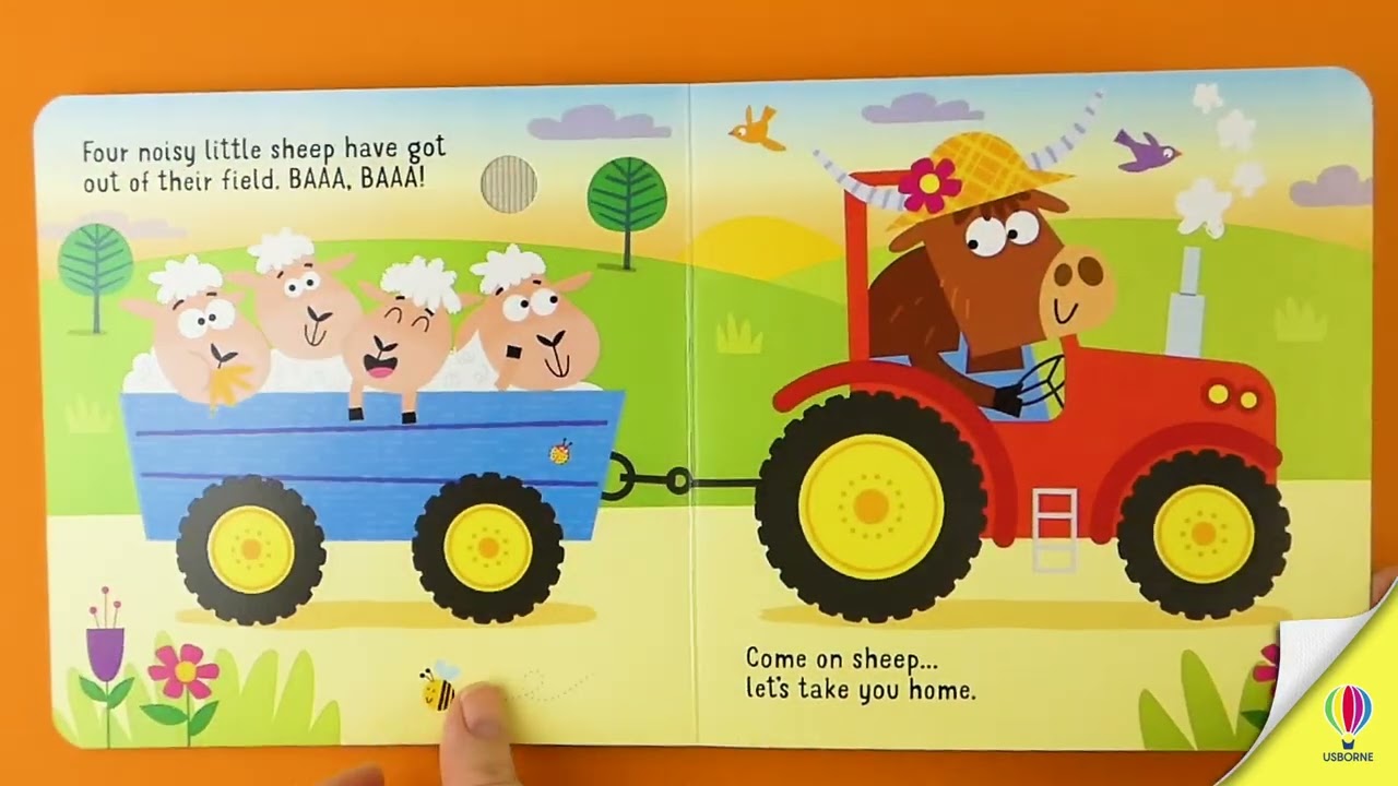 Usborne Sound Books - Let's go on a tractor