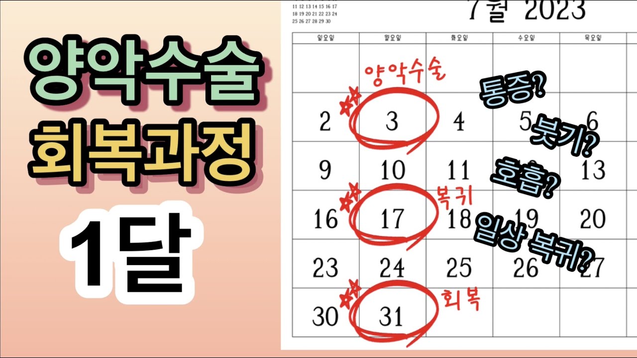 양악수술 회복과정 1달 / 2주 일상복귀 / 통증 / 붓기 / 호흡 / 음식 / 출혈