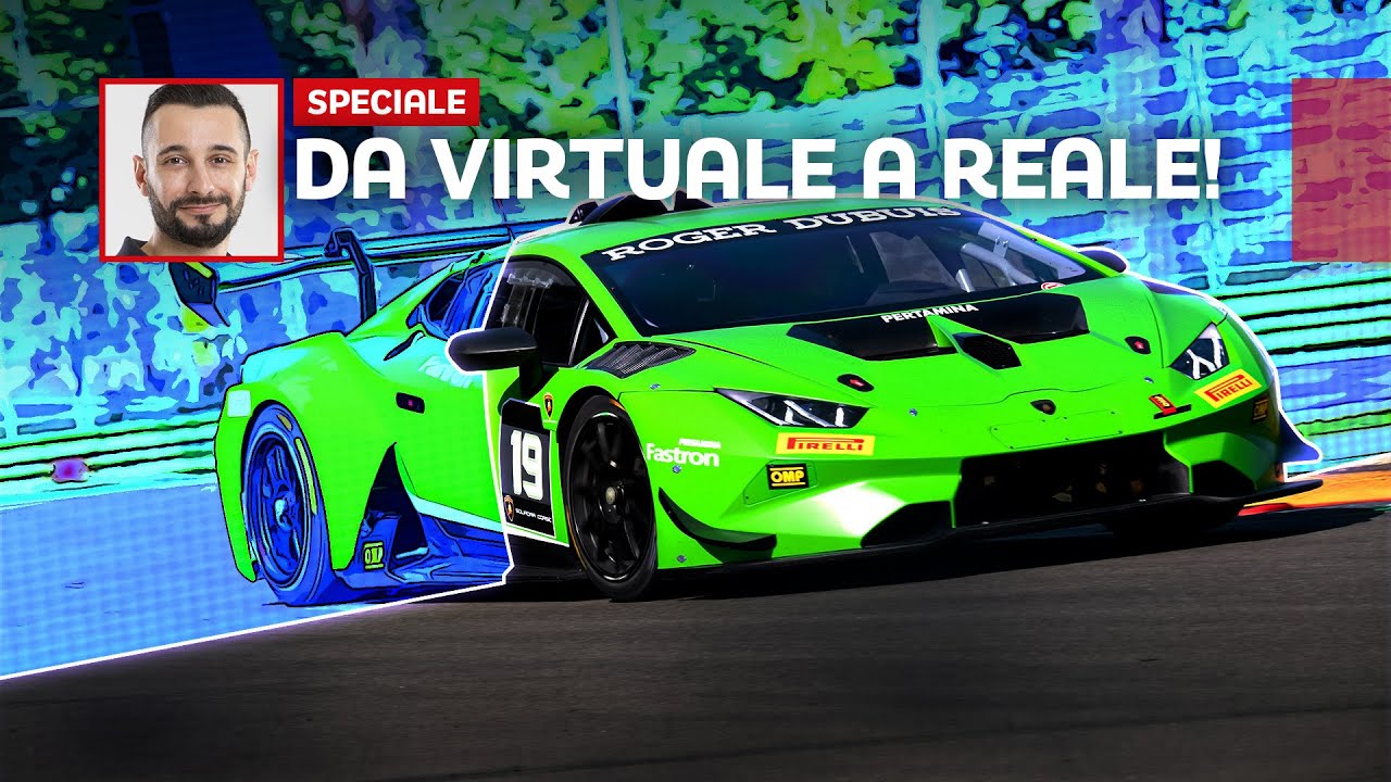 Dagli eSports alla realtà, ad IMOLA alla guida di una LAMBORGHINI HURACAN