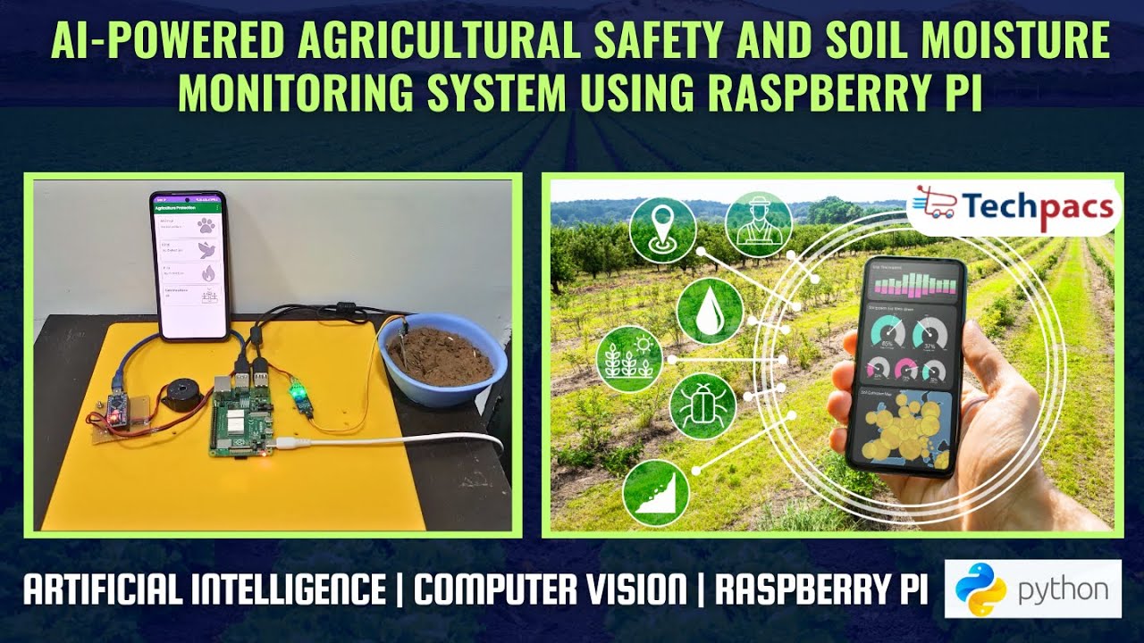 AI-Powered Agricultural Safety and Soil Moisture Monitoring System using Raspberry Pi