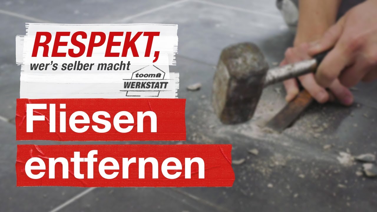 Fliesen entfernen und austauschen | toom Werkstatt