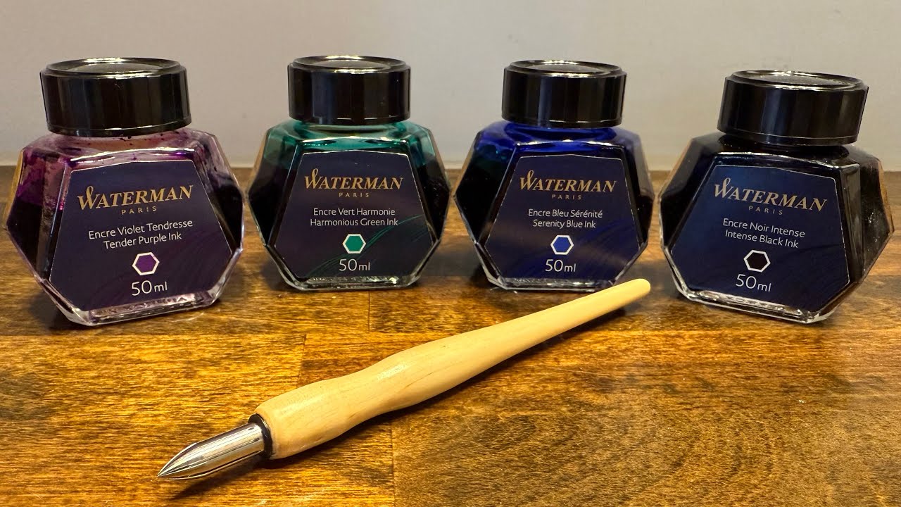 IdeaPlus Dip Pen + Waterman Ink Swatch
