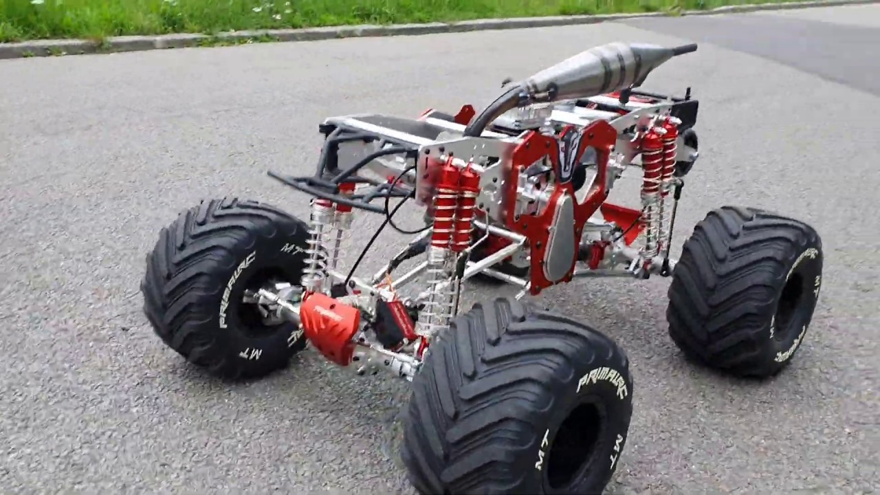 Rcmax primal RC Raminator 80cc first run