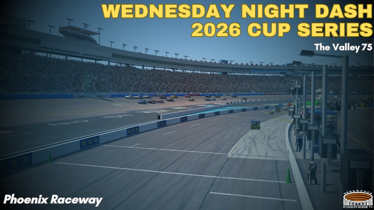 Phoenix Raceway LIVE | 2026 Wednesday Night Dash iRacing Cup Series