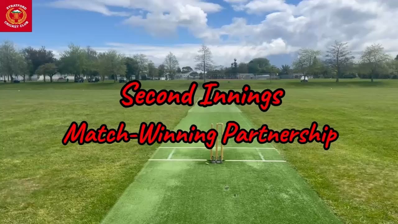 ExpertTurf #Taranaki #Premier Declaration #Cricket | Rnd 1 | StratfordCC | Match-Winning Partnership