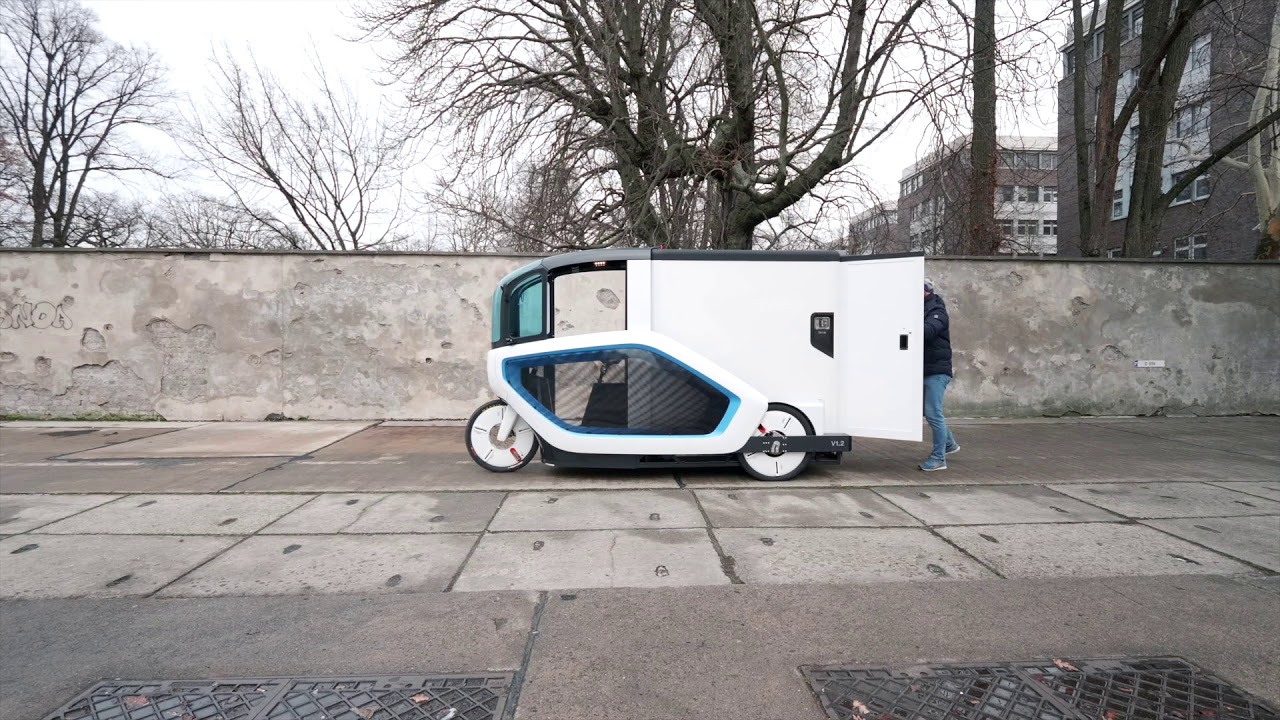 ONO - E-Cargo-Bike auf den Strassen Berlins (DE)