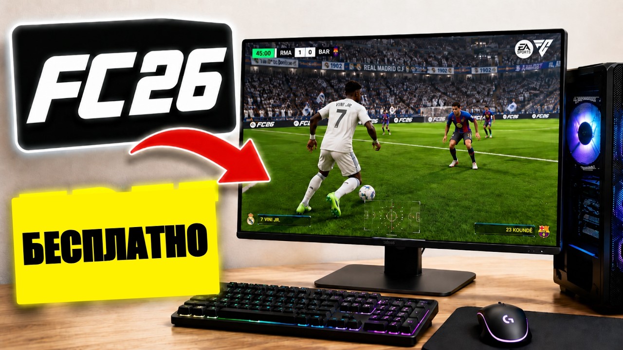 Как ИГРАТЬ в FC 26 на ПК | Установить FIFA на PC