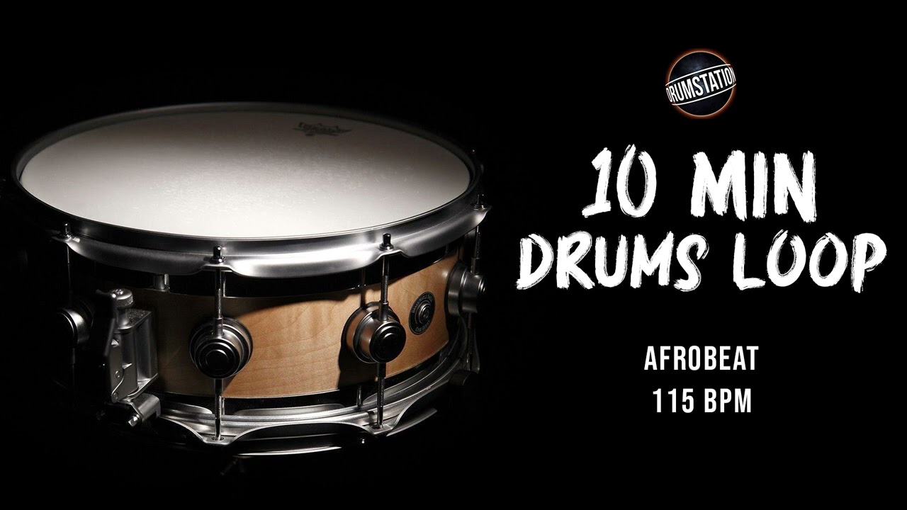 FREE DRUMS LOOP - Afrobeat / Afrotrap - 115 BPM 🥁
