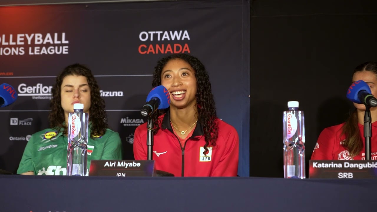 🇯🇵 Airi Miyabe & Moving On From Sarina Koga | 2025 Women's Volleyball Nations League