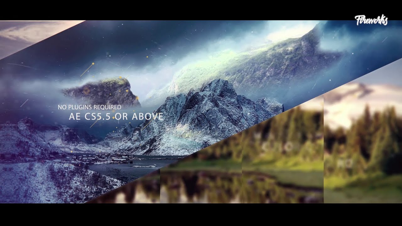 After Effects Free Template | After Effects Free Template Modern Slideshow