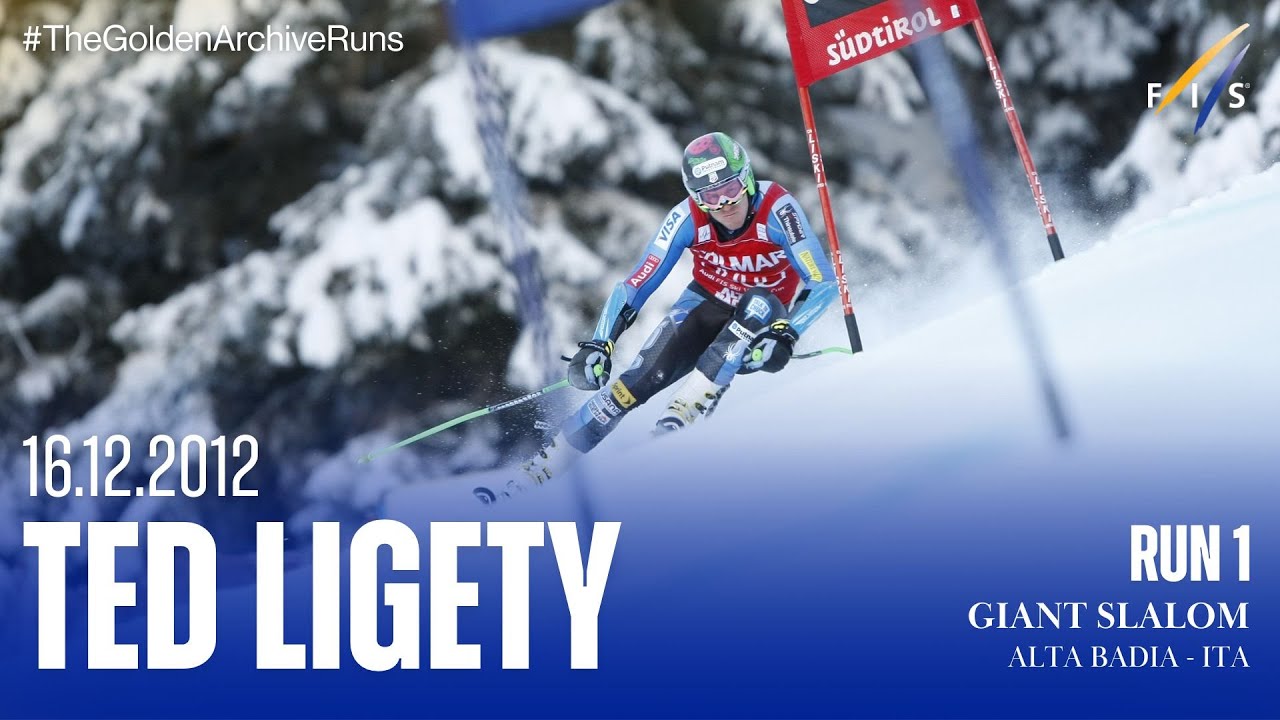 Ted Ligety - Alta Badia 2012 - First Run | FIS Alpine