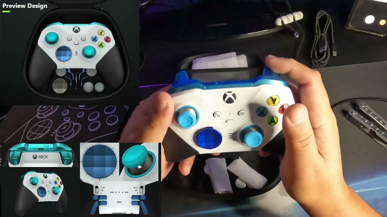 Custom Xbox Elite Series 2 Controller Unboxing & First Impressions