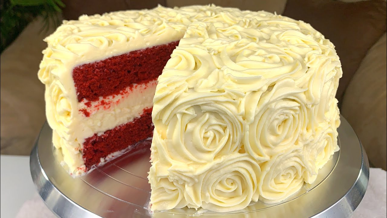 HOW TO MAKE A RED VELVET CHEESECAKE CAKE!