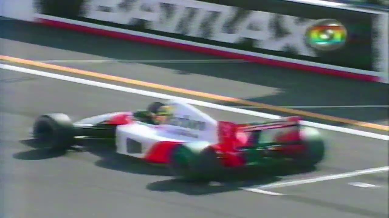 Ayrton Senna - Tricampeão -  Japao 1991 prova e pós corrida