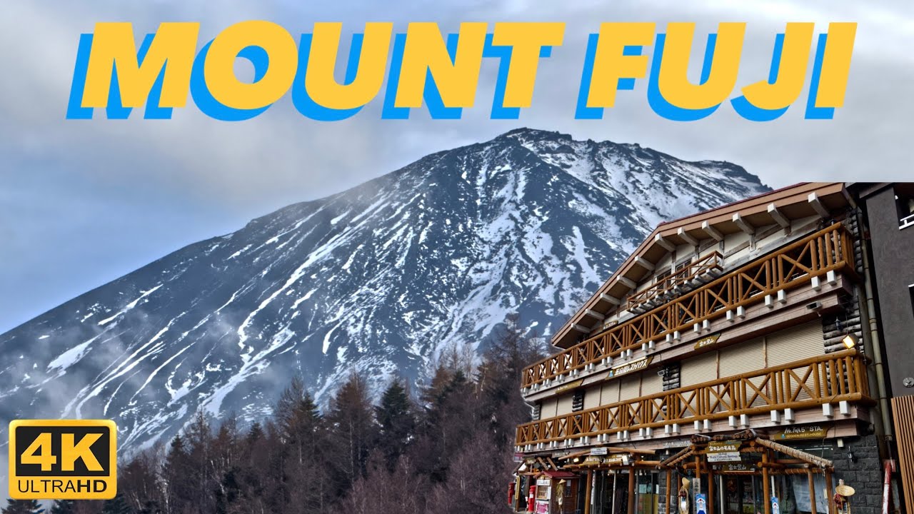 The Fuji Subaru Line 5th Station | Mount Fuji | Japan Tour | Walking [4K]