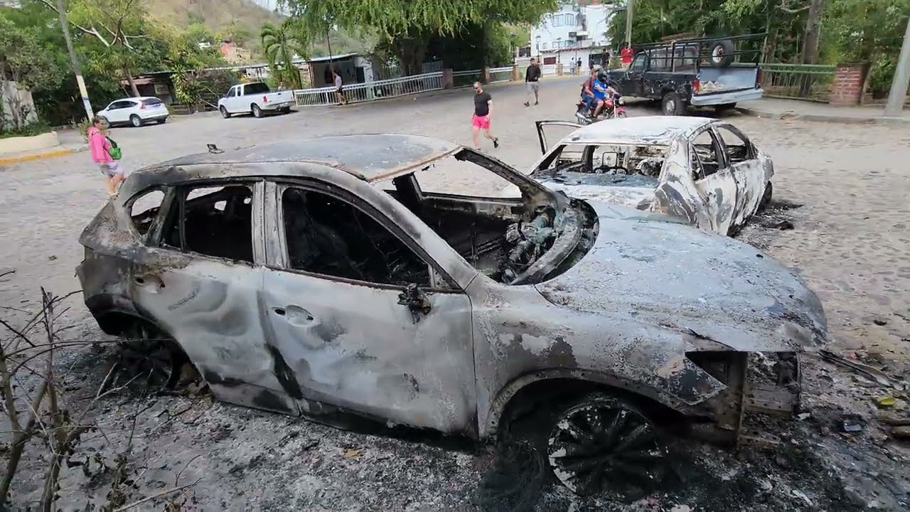 Day after Chaos in Puerto Vallarta 