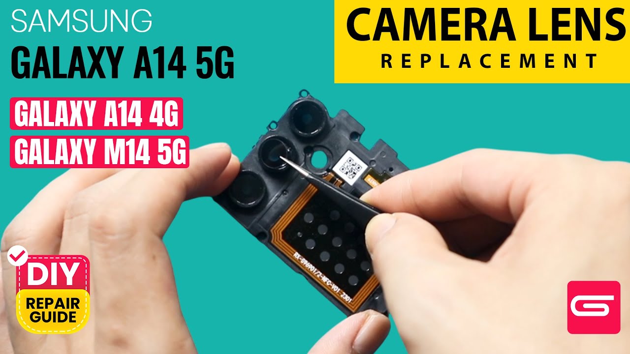 Замена стекла объектива камеры Samsung Galaxy A14 5G — A14 4G | M14 5G