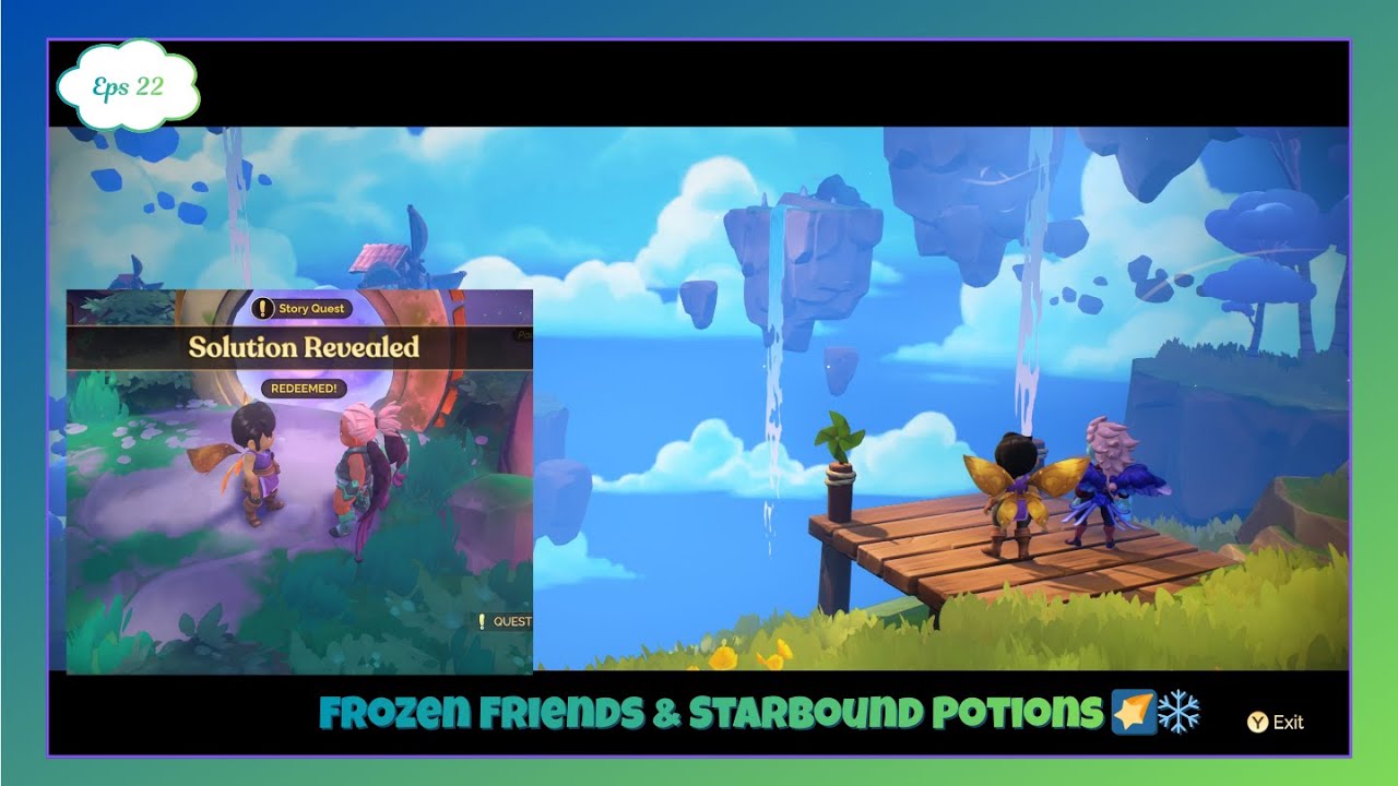 Frozen Friends & Starbound Potions 🌠❄️ | Fae Farm Ep. 22