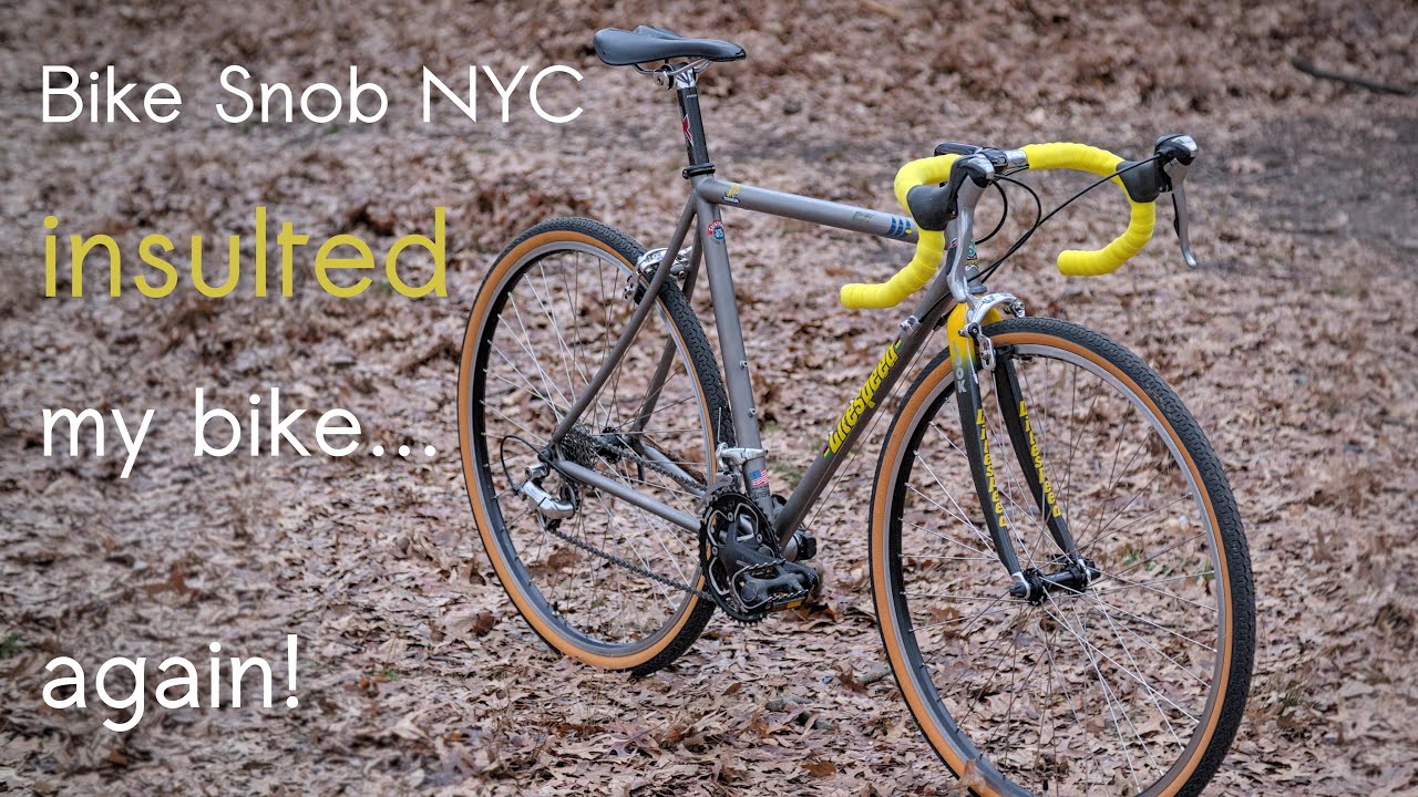 Bike Snob NYC insulted my bike (again!!)