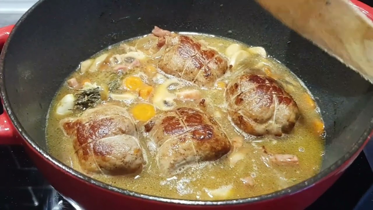 Paupiettes de porc à ma façon 🤗