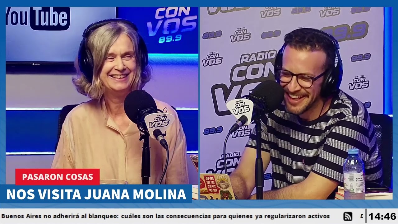 Juana Molina en Pasaron Cosas