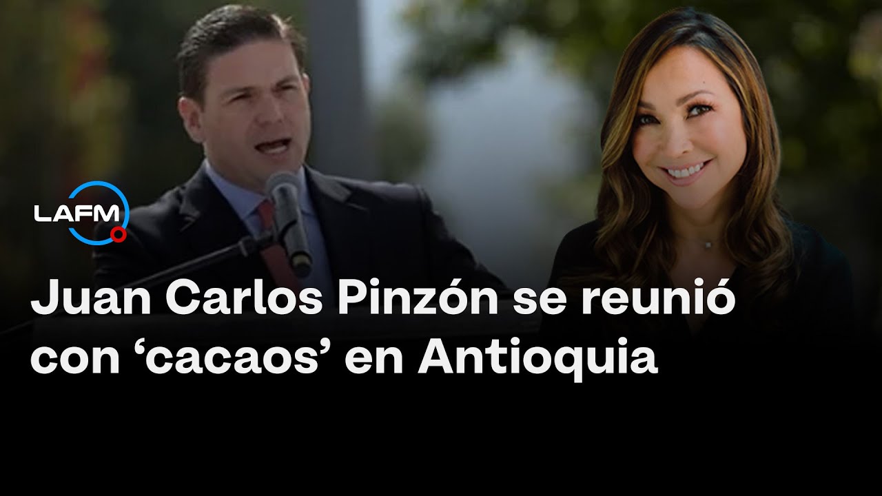 Juan Carlos Pinzón se reunió con ‘cacaos’ en Antioquia.
