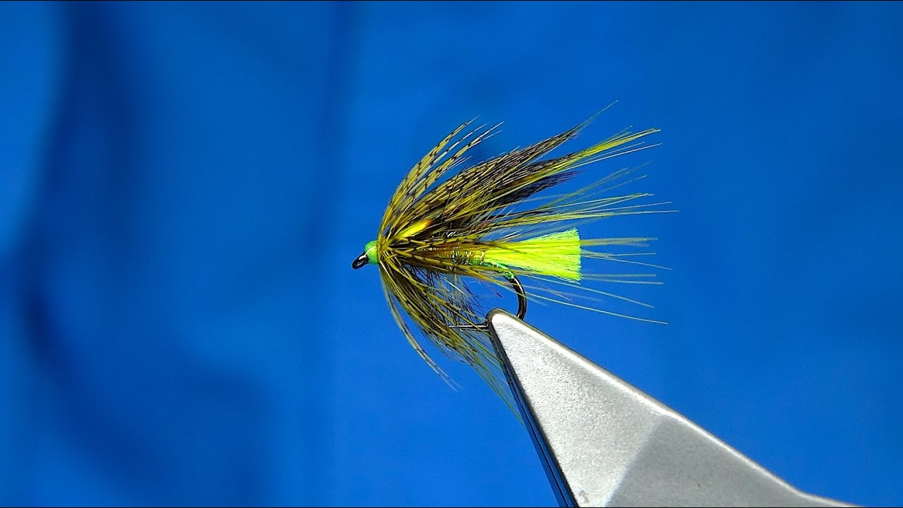 Tying the Grasshopper Octopus Wet Fly with Davie McPhail
