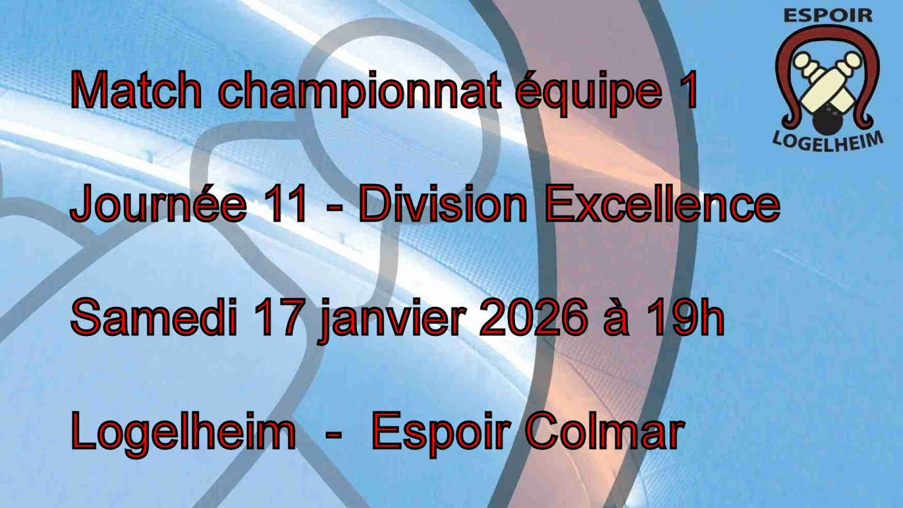 Logelheim - Espoir Colmar