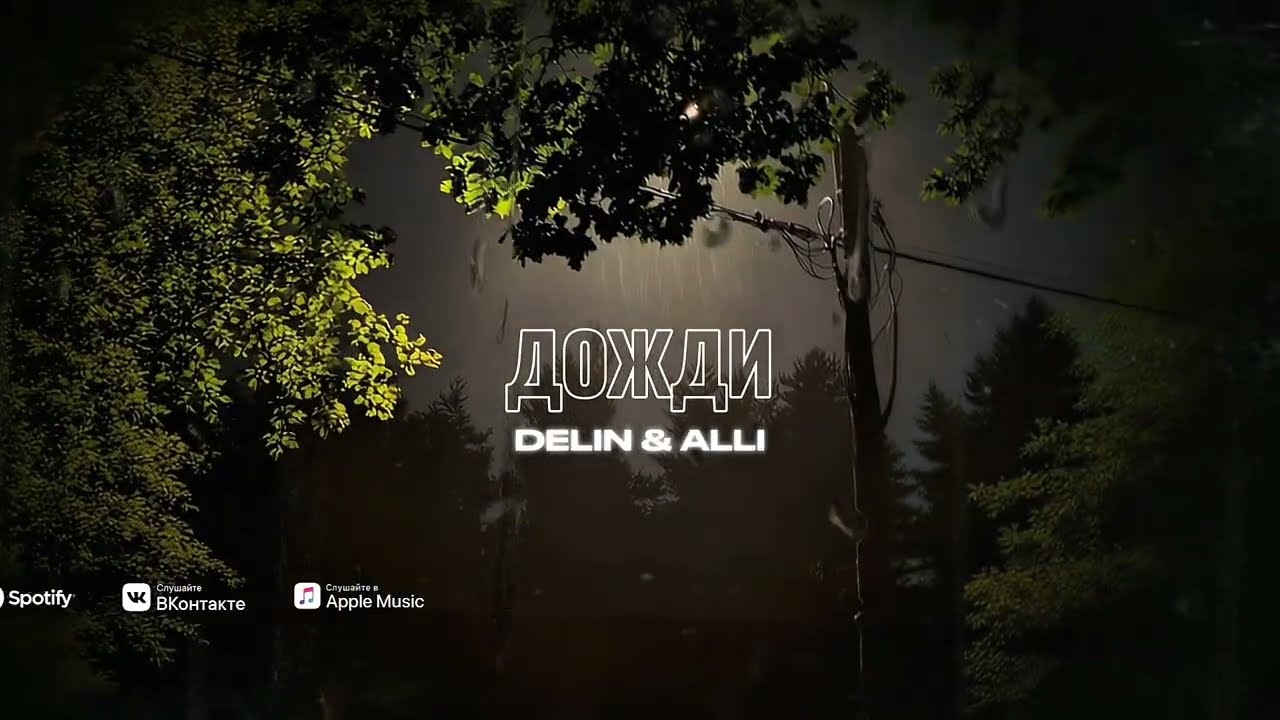 DELIN & ALLI - Дожди (Official Lyric Video)